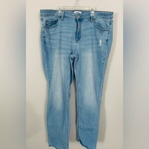 Sonoma Women's Straight Leg Jeans - Light Blue